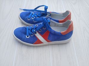 Women’s Softwaves Terracare Shoes Blue & Orange UF Gator Colors Arch Support 8